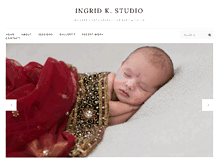 Tablet Screenshot of ingridkstudio.com